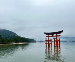 雨の厳島神社